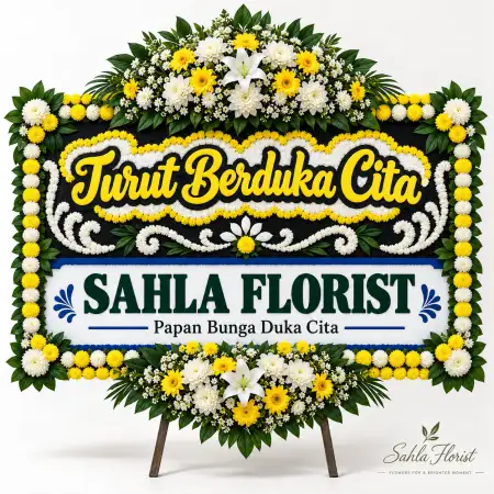 Papan Bunga Duka Senayan