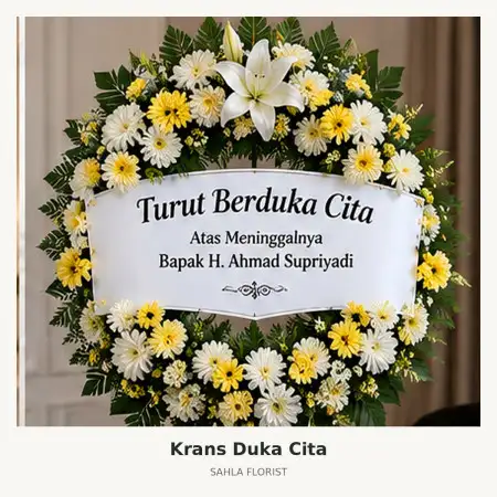 Krans Bunga Duka Senayan